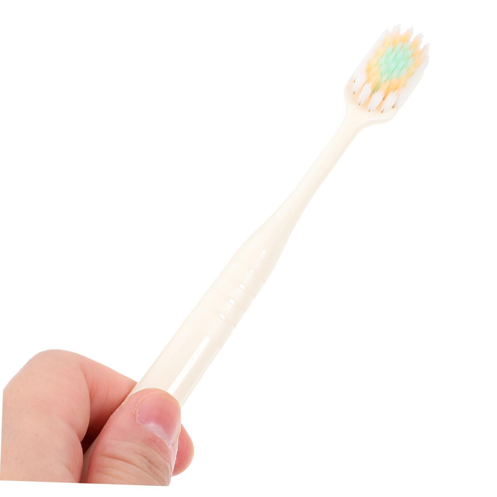 HAKIDZEL HAKIDZEL 3pcs Japanese-Style Toothbrush Extra Soft Bristle Adult Toothbrush Set Stick Travel Creative toothbrushes Household Portable Toothbrush Creative Soft Toothbrush Travel