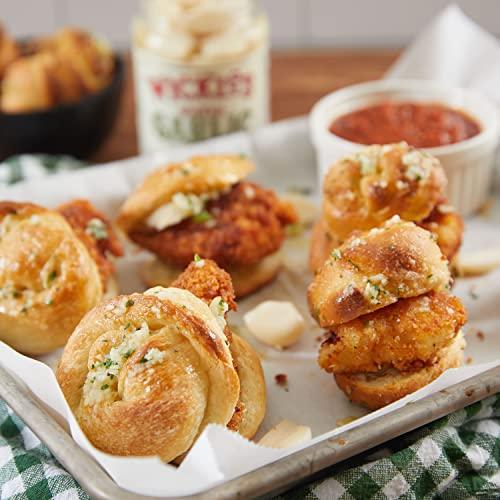 Wickles Wickles Pickles Wicked Garlic (3 Pack) - Spicy Pickled Garlic Cloves - Slightly Tangy, Definitely Spicy, Wickedly Delicious (12 oz Each)