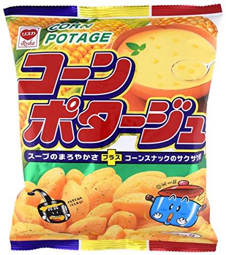 RISKA Riska Corn Potage Corn Puff Snack 2.65oz (6 Pack)