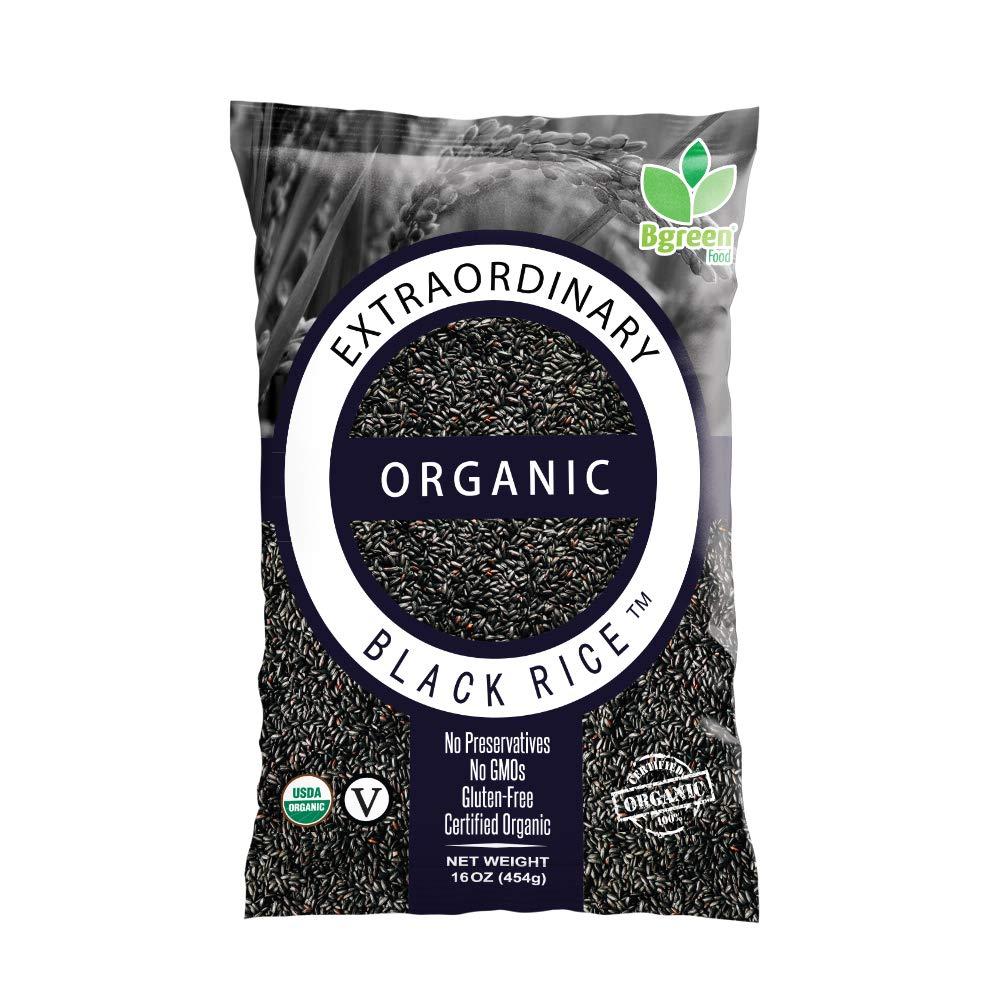 Big Green Organic Food Big Green Organic Food- Extraordinary Black Rice, Gluten-Free, Non-GMO, Vegan, Kosher