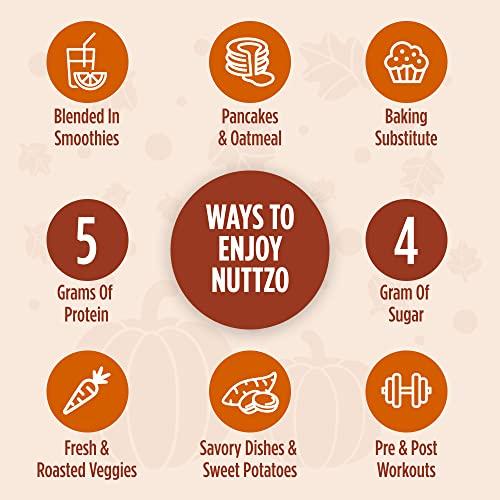 NuttZo NuttZo Special Edition Pumpkin Spice - 7 Nut and Seed Butter | cashews, almonds, Brazil nuts, flax seeds, chia seeds, pumpkin seeds & hazelnuts |5 g of Protein, 16 oz Jar
