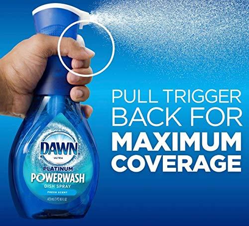 P.G Dawn Platinum Powerwash Dish Spray Fresh Scent Refill - Multi 3 Pack