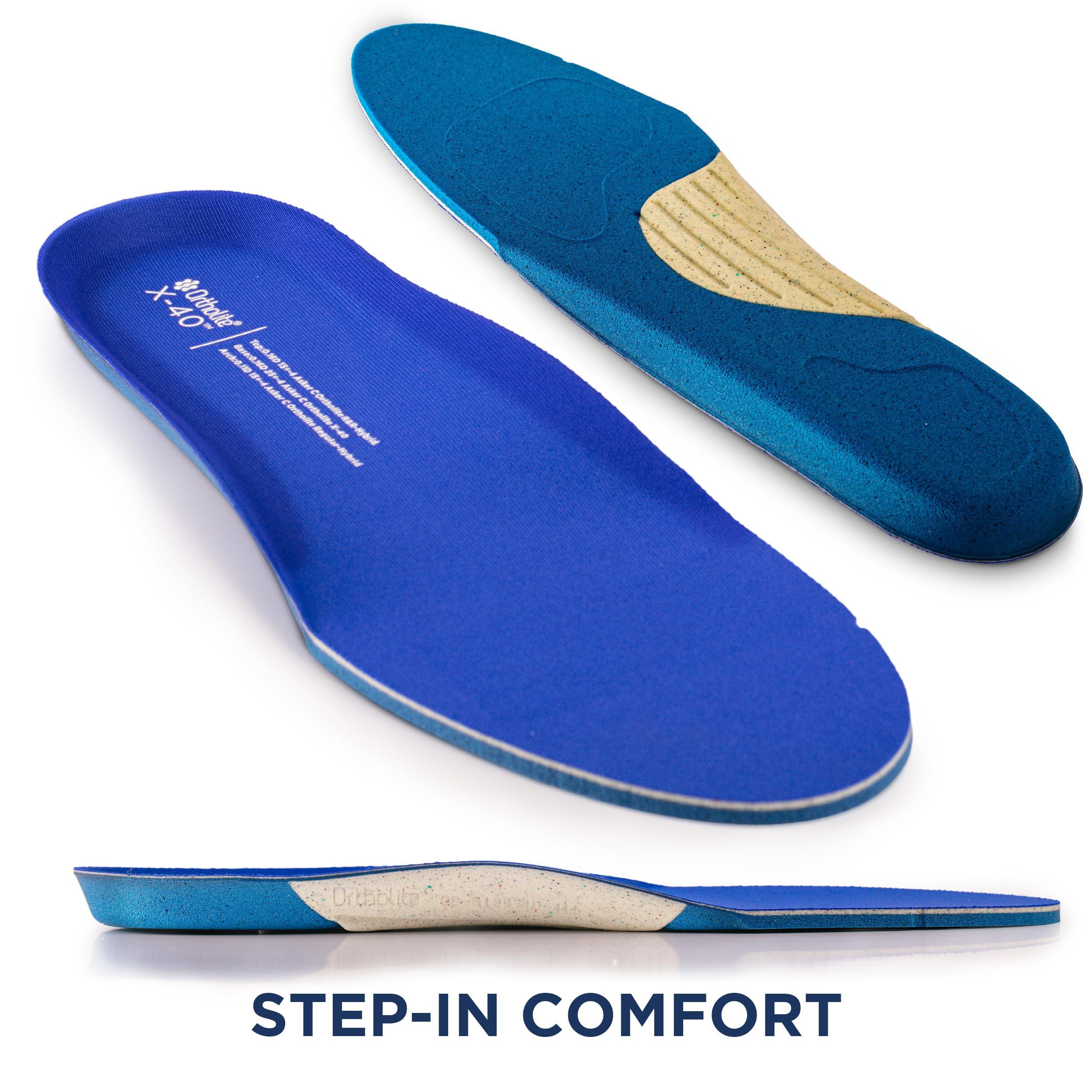 Ortholite Ortholite X40 Performance Cushioning Sole Trim-to-Fit Insert - Designed for The Casual to Elite Athlete Looking for Optimal Rebound Performance, Long-Term Cushioning & All-Day Comfort