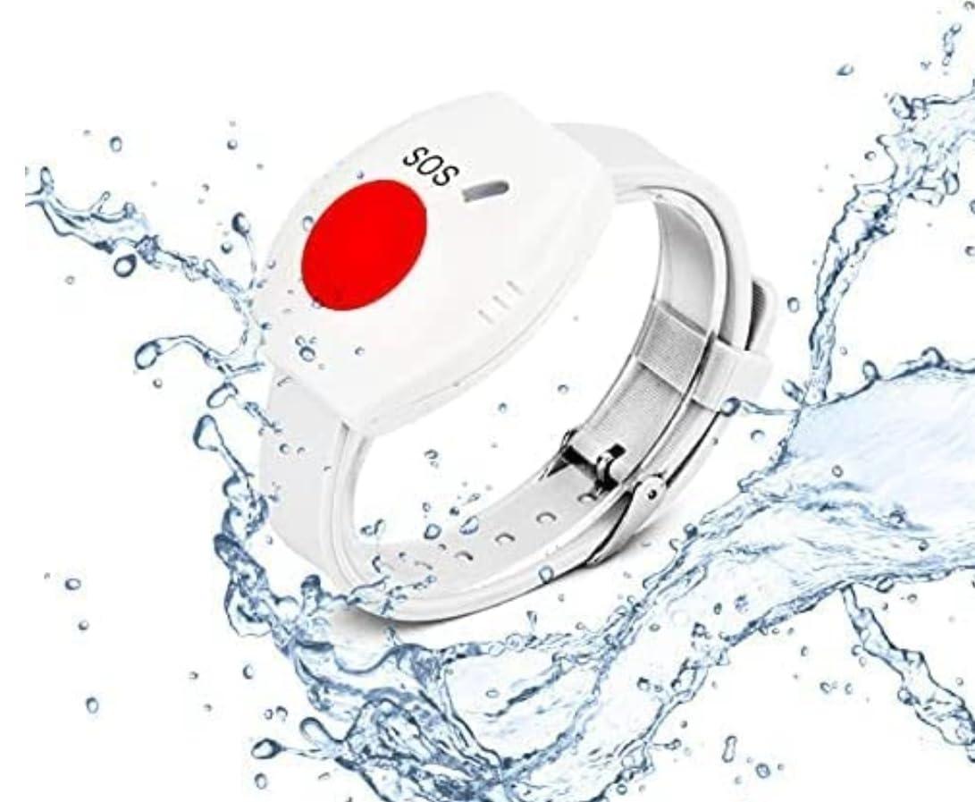 Assistive Technology Services Elderly Senior Medical Alert System | NO Monthly Fees | No Subscription | Calls Family and/or Friends and/or 911 | Uses Landline or Cell Phone Adapter