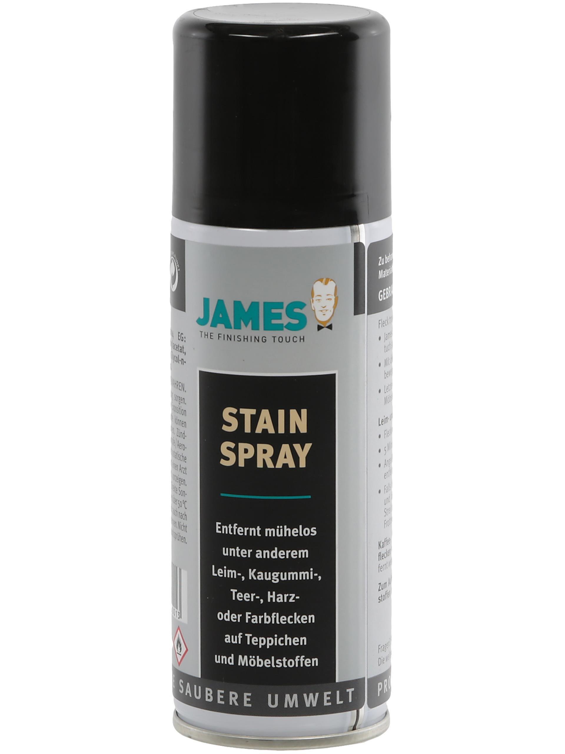 James James Stainspray - 200ml - removes the hardest to clean soil from your rugs, carpet and upholstery, including gum and glue