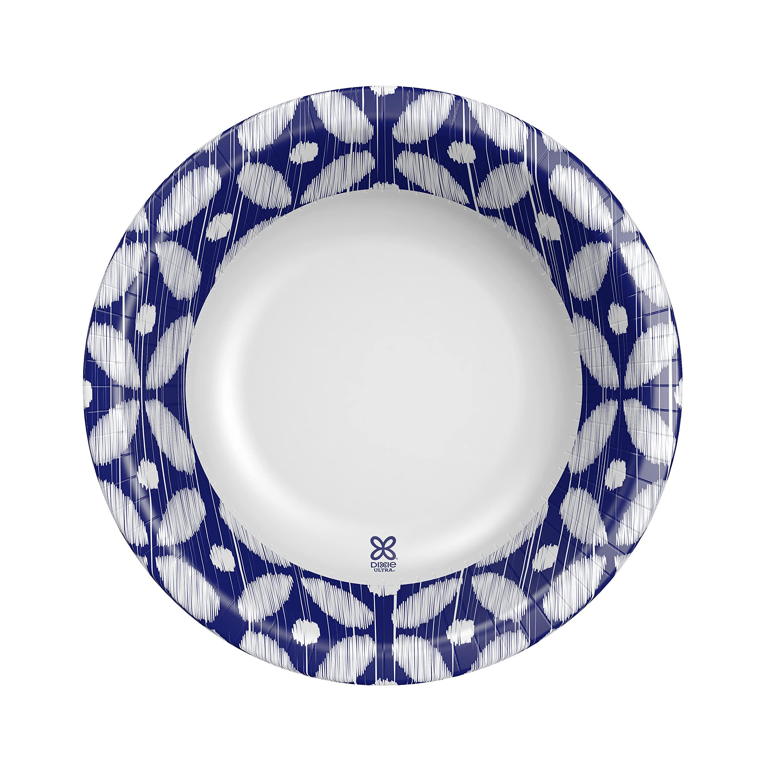 Dixie Ultra Dixie Ultra® Disposable Paper Bowls, 20 ounce, Dinner Size Printed Disposable Bowls, 56 Count (1 Pack of 56 Bowls),