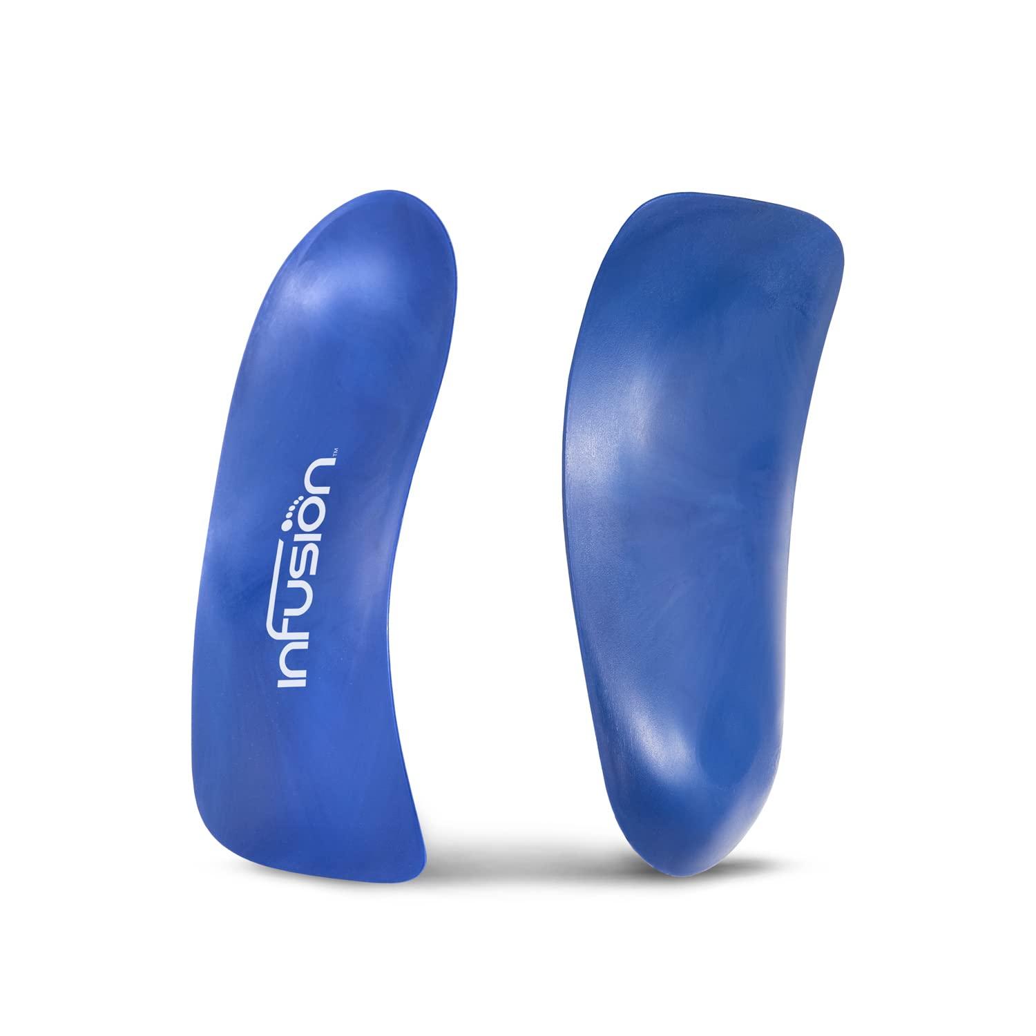 Infusion Insoles Infusion Sport Insole: Athletic Foot Orthotics for an Active Lifestyle by Infusion Insoles (D: Men's 7-8 | Women's 9-10)