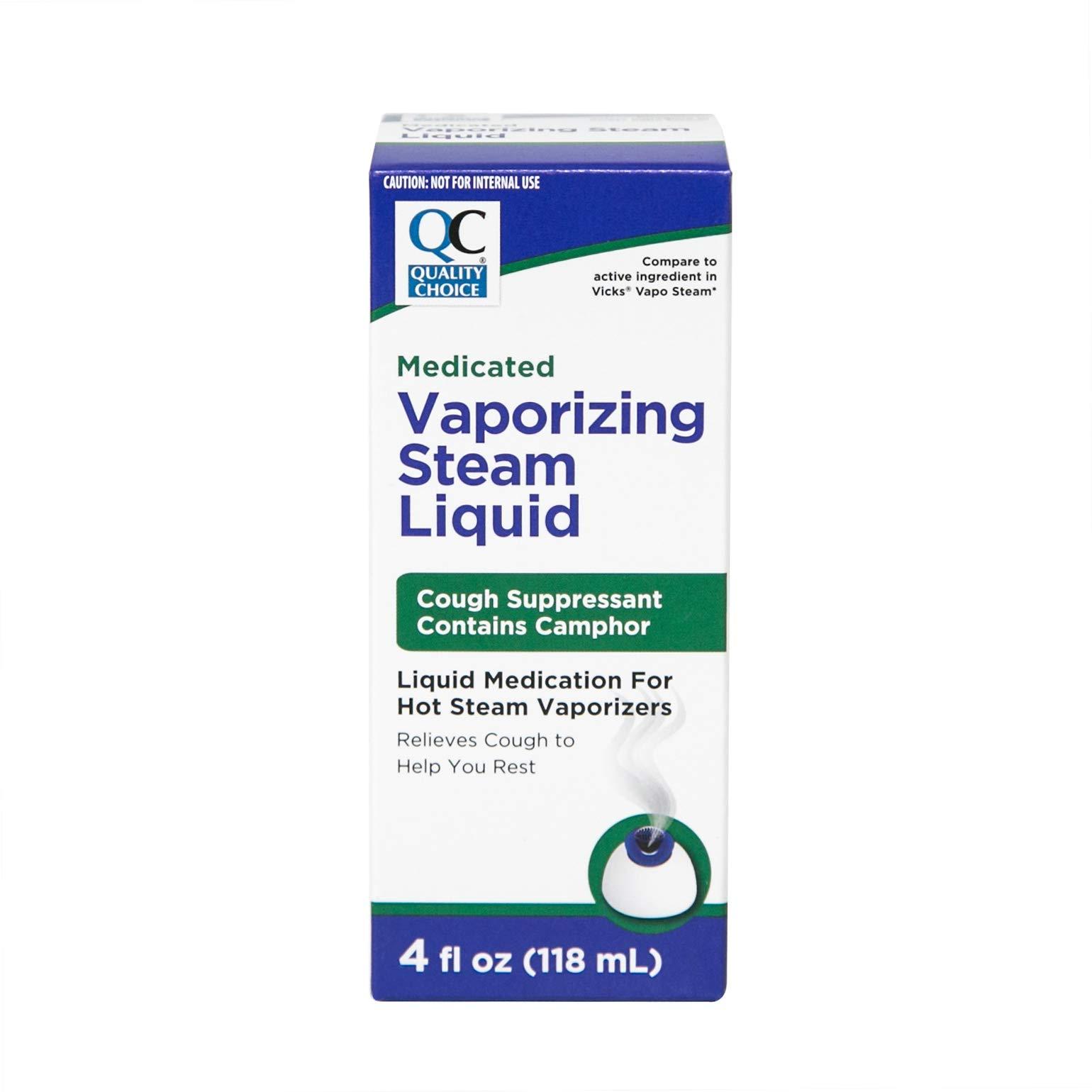 Quality Choice Quality Choice Medicated Vaporizing Steam Liquid, 4 Ounces