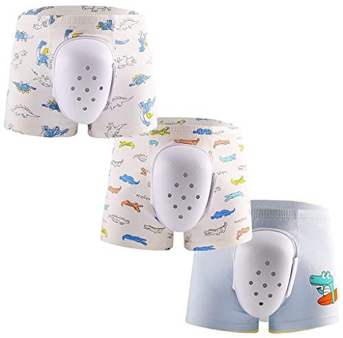 QMZDXH Kids Circumcision Underwear Phimosis Surgical Protective Cover After Circumcision Special Protection Underwear Reduce Pain Friction for Children's Adult Use 3pcs A,140