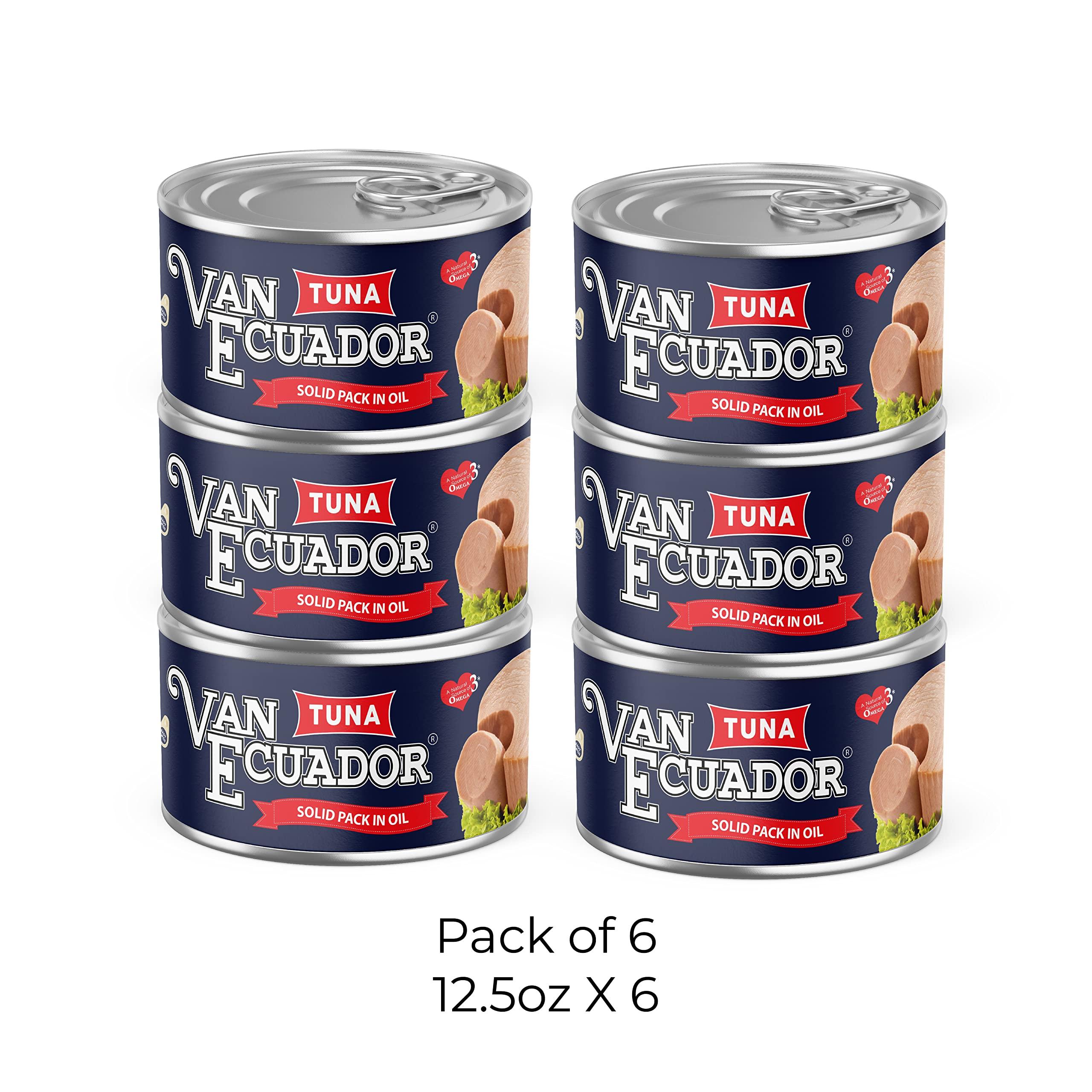 Van Ecuador Van Ecuador Tuna in Oil 12.5 (Pack of 6)