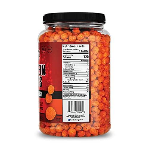 TWIN PEAKS INGREDIENTS Twin Peaks Low Carb, Keto Friendly Protein Puffs, Mesquite Barbecue (300g, 21g Protein, 2g Carbs)
