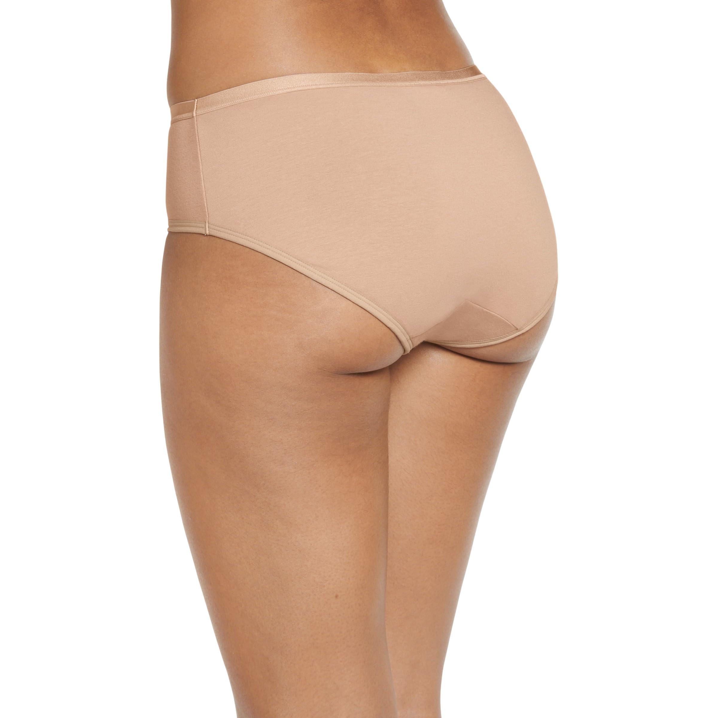 Jockey Jockey Women\'s Underwear Worry Free Cotton Stretch Heavy Absorbency Full Coverage Hipster, Light, XL