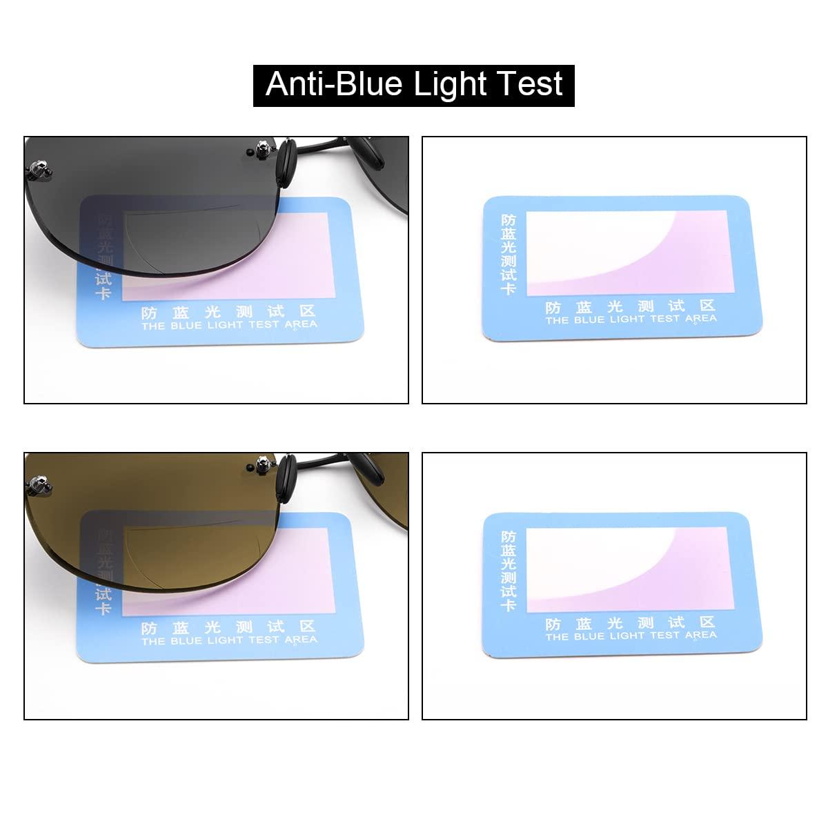 YIMI YIMI 2 Pairs Bifocal Reading Glasses Blue Light UV400 Protection Sport Sunglasses Far and Near Dual Use for Men Women Eyewear(Black and Brown, 2.50, multiplier_x)