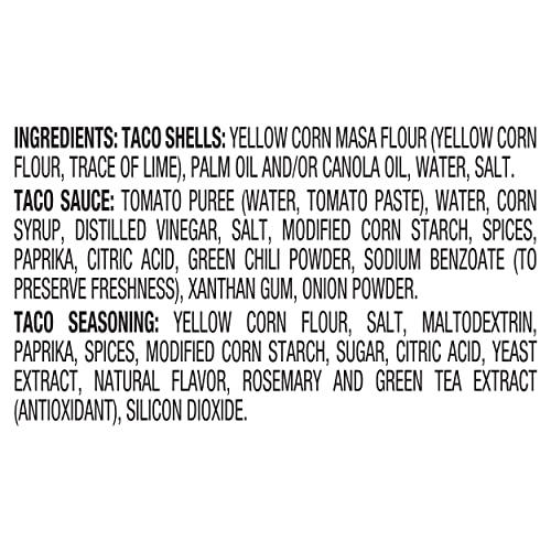 Ortega Ortega Taco Dinner Kit, Hard Tacos, 18 Count