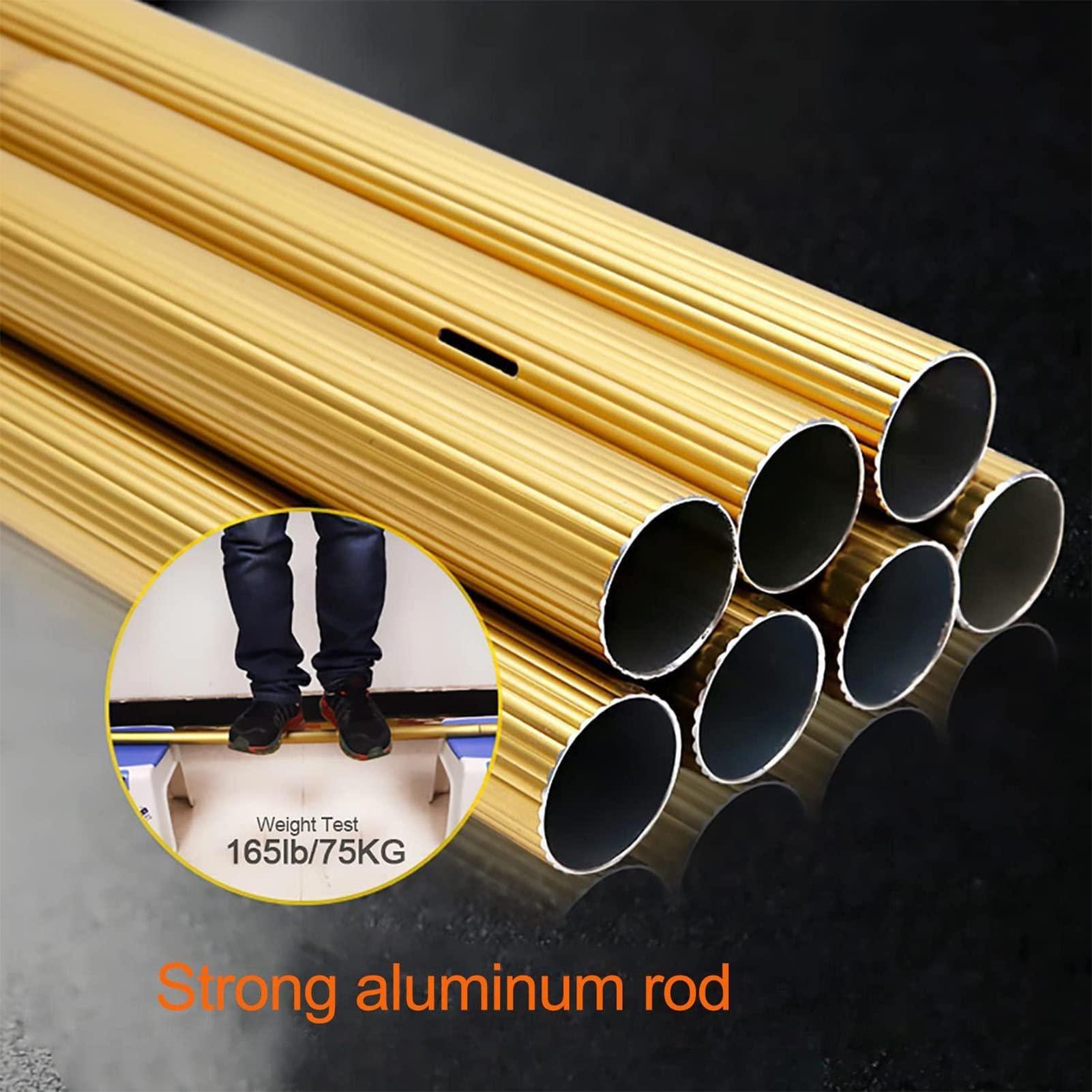 WWTSMYXGS Professional Extendable Window Cleaning Pole with Telescopic Brush - Long Rea Aluminium Water Fed Kit for Telescopic Window Cleaner and Solar Panel Roof Cleaning