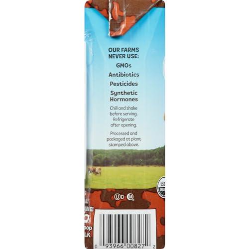 Organic Valley Organic Valley, Milk Boxes, Shelf Stable 1% Chocolate Milk, 8 Fl Oz (Pack of 24)