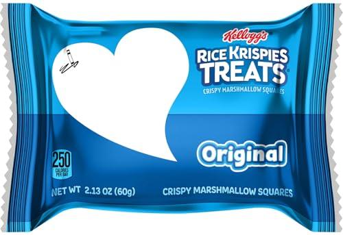SUPERDEALS Treats Crispy Marshmallow Squares, Kids Snacks, Snack Bars, Original, 2.13 Ounce pack of 6 Bars Bigger Squares to Enjoy, bundled by SUPERDEALS with mistery gift