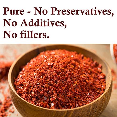 The Spice Way The Spice Way Gochugaru korean red pepper flakes - 8 oz – Premium Quality red pepper flakes & All-Natural Seasoning - Perfect Ingredient for Kimchi, Stir-Fries, Soups and More