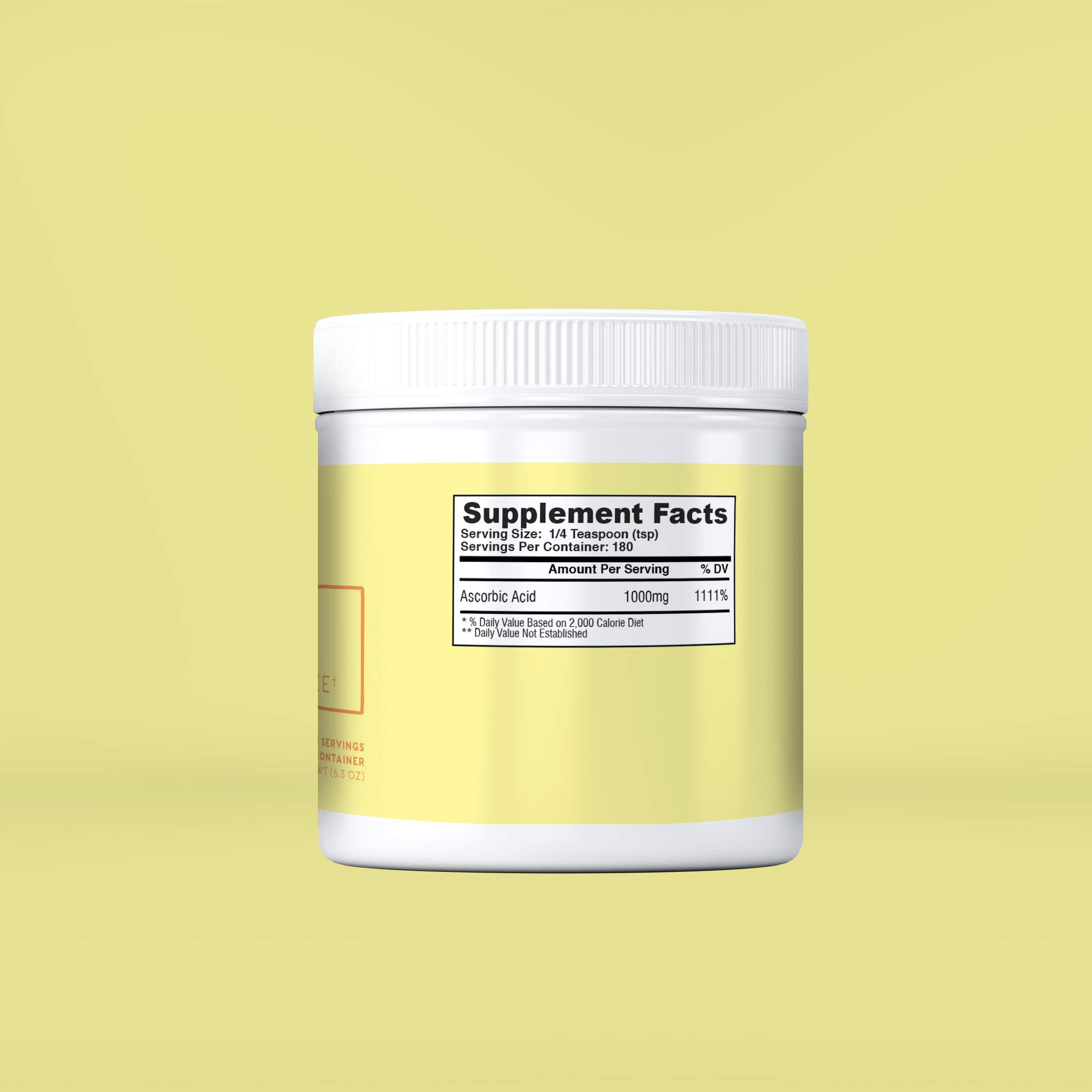 Conscious Diet Conscious Diet® Vitamin C Powder Sugar Free and Flavorless, Vegan, Gluten Free, Keto