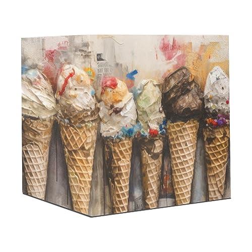 DNOVING DNOVING 2 Rolls Ice cream cone Birthday Wrapping Paper - 58 x 23 inch Gift Wrapping Paper for Boys & Girls Birthday & Wedding GWP-720491434