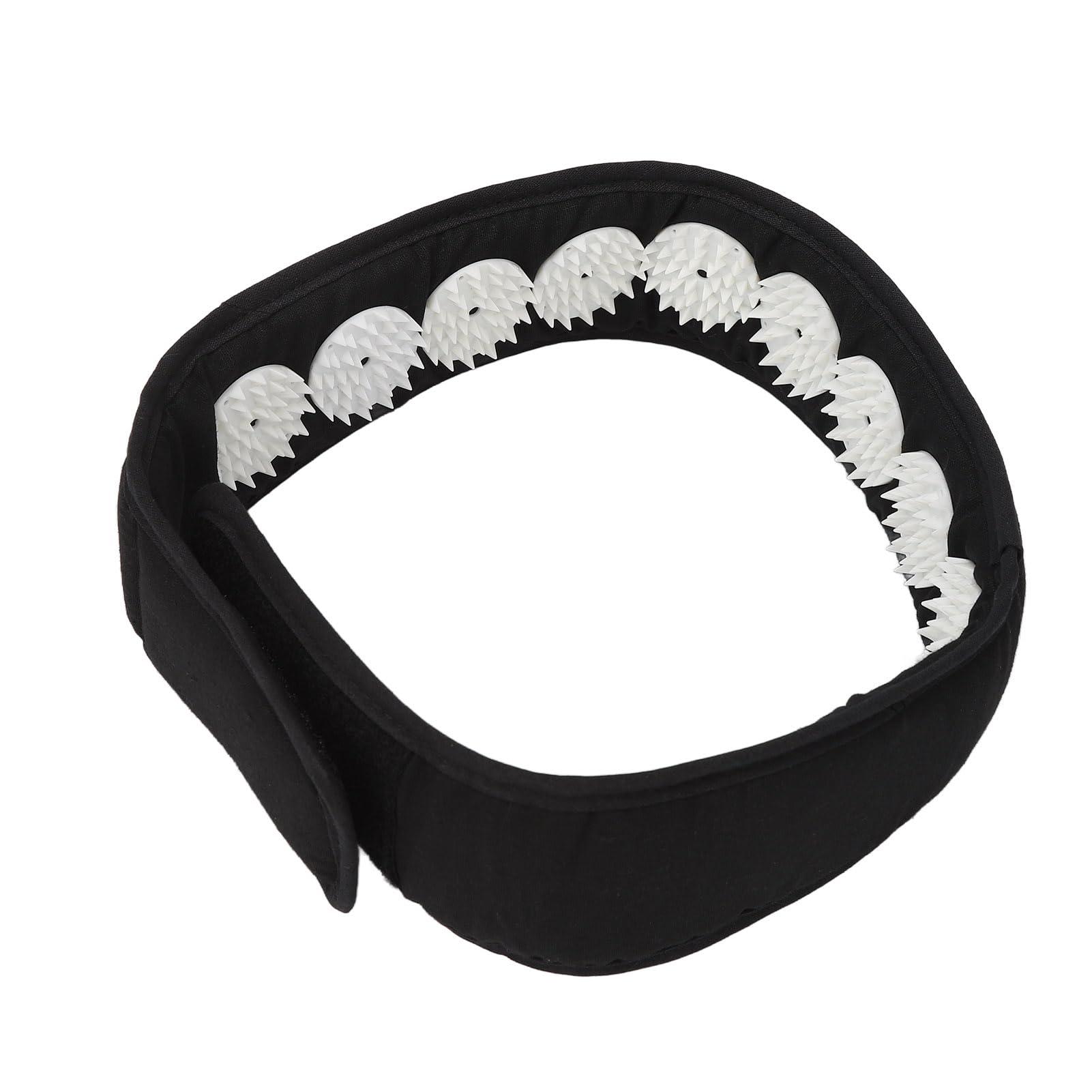 Sorandy Portable Acupuncture Strap, Acupressure Massage Headband for Relief Muscle Stress, Adjustable and Comfortable Acupressure Wrap Strap for Reduce Muscle Tension