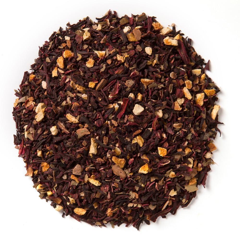 Davidson's Tea Davidson\'s Organics, Herbal Te de Hibiscus, Loose Leaf Tea, 16-Ounce Bag