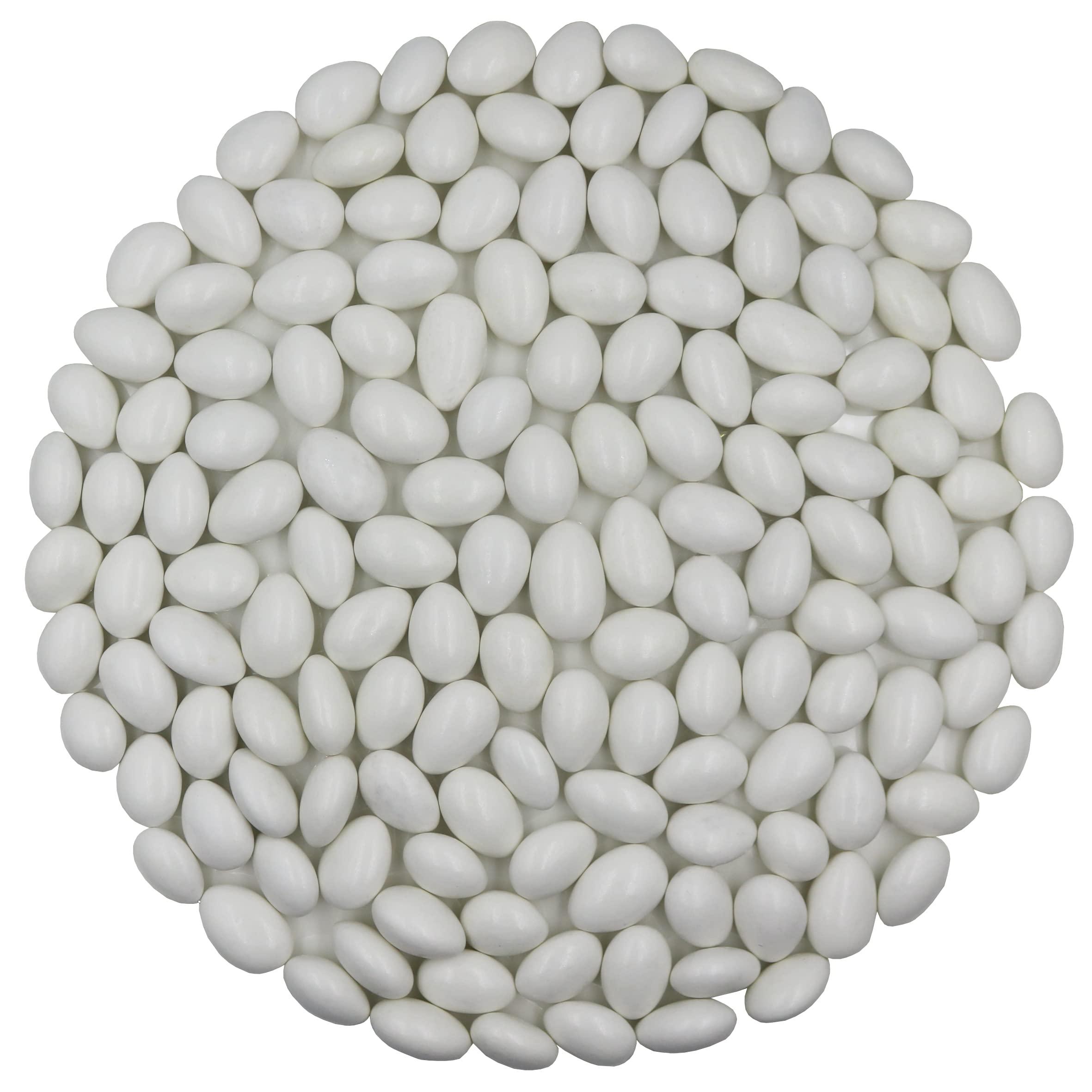 FirstChoiceCandy FirstChoiceCandy Jordan Almonds (White, 2.5 Pound (Pack of 1))