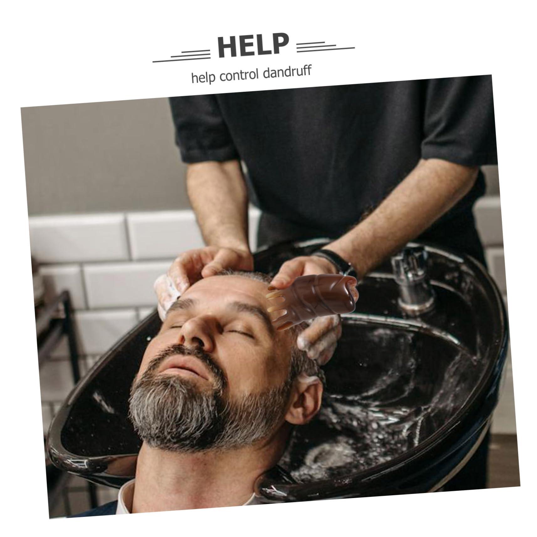 SEWOART SEWOART Bamboo Hair Washing Tool for Head Massage Scalp Massage Brush Massage Comb Scalp Portable Shampoo Brush Hair Cleansing Brush