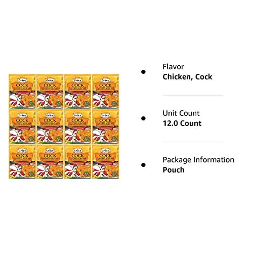 Grace Grace Cock Flavored Soup Mix, 1.76 Oz (Pack of12)