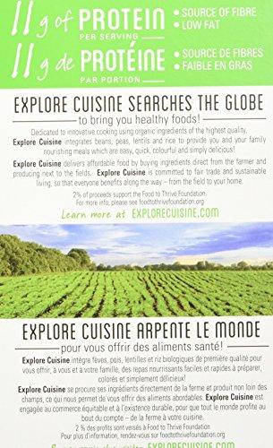 EXPLORE CUISINE Explore Cuisine Organic Red Lentil Penne Pasta, Non GMO, 8 Ounces (Pack Of 6)