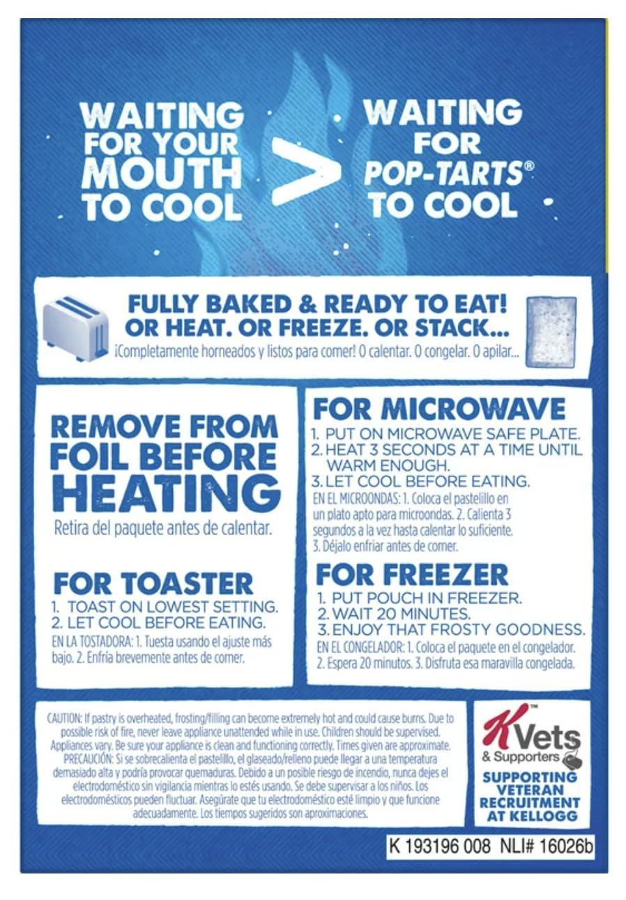 Pop-Tarts Kellogg\'s Pop-Tarts Frosted Brown Sugar Cinnamon - Toaster Pastries Breakfast for Kids, Value Pack (16 Count)