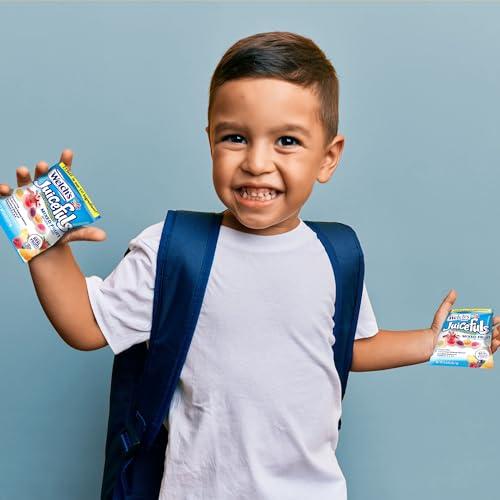 Welch\'s Welch\'s Juicefuls Juicy Fruit Snacks, Mixed Fruit, Fruit Gushers, Perfect for School Lunches,Bulk Pack, Gluten Free, Individual Single Serve Bags, 1 oz (Pack of 48)