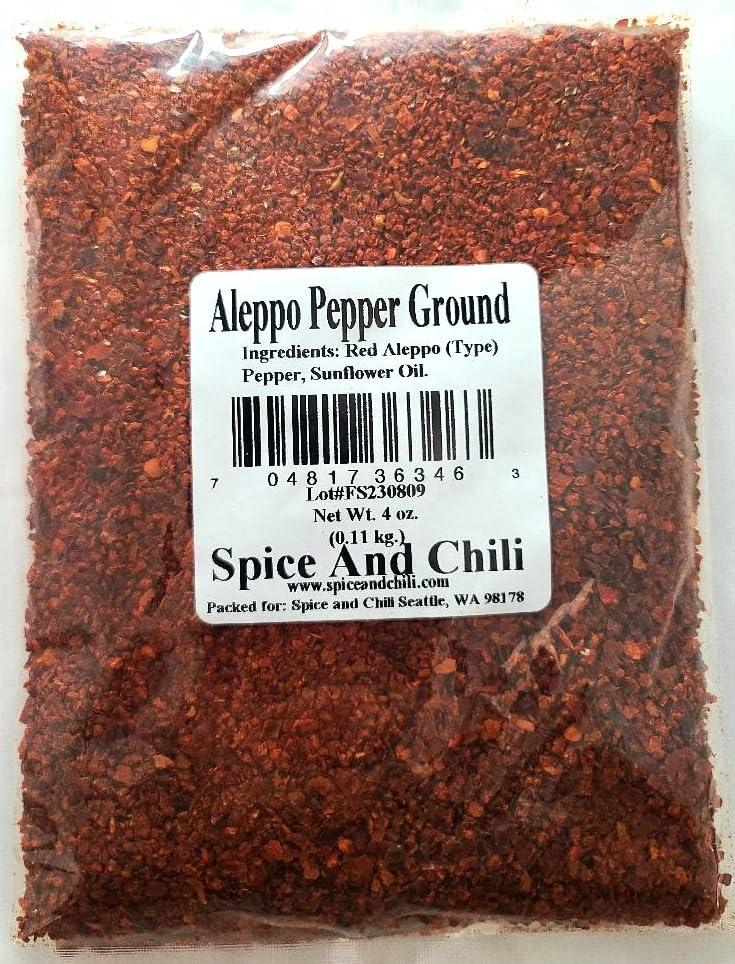 Spice and Chili Aleppo Pepper Ground, 4oz