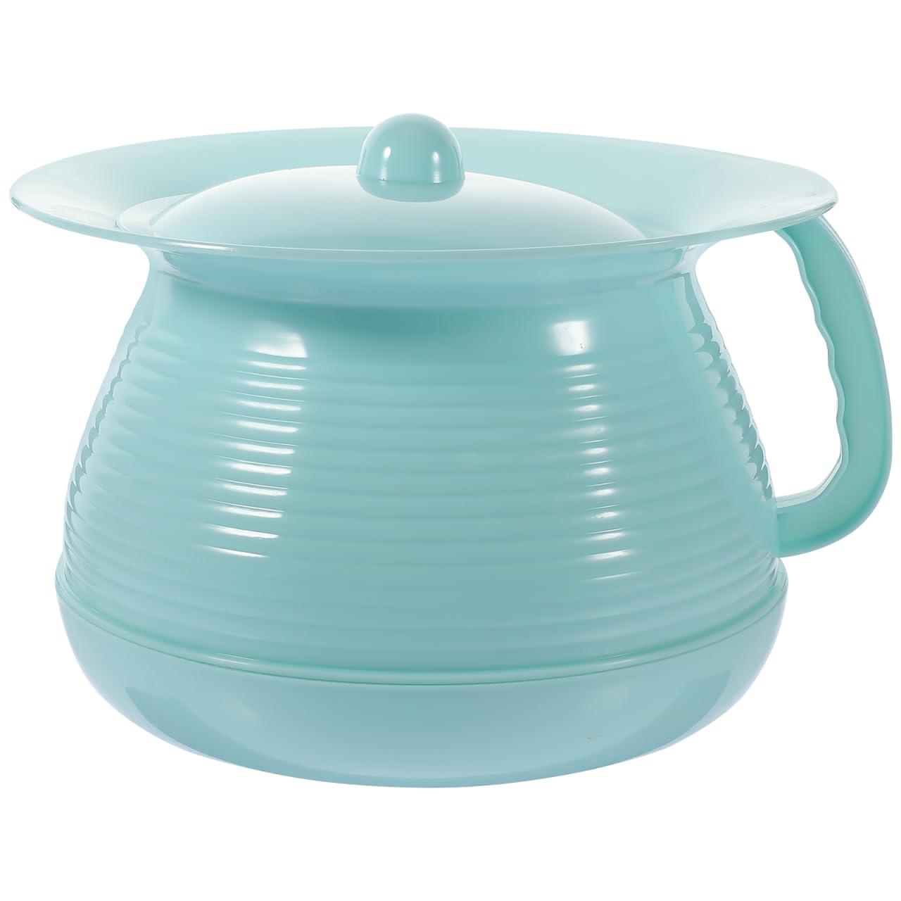 PLAFOPE Spittoon Toilet Urinal Pot bedpans Chamber Pot Urine Bucket Female urinals Portable for car Urine pots Urinal Basin Pee Pot Potty Household Men and Women China Plastic