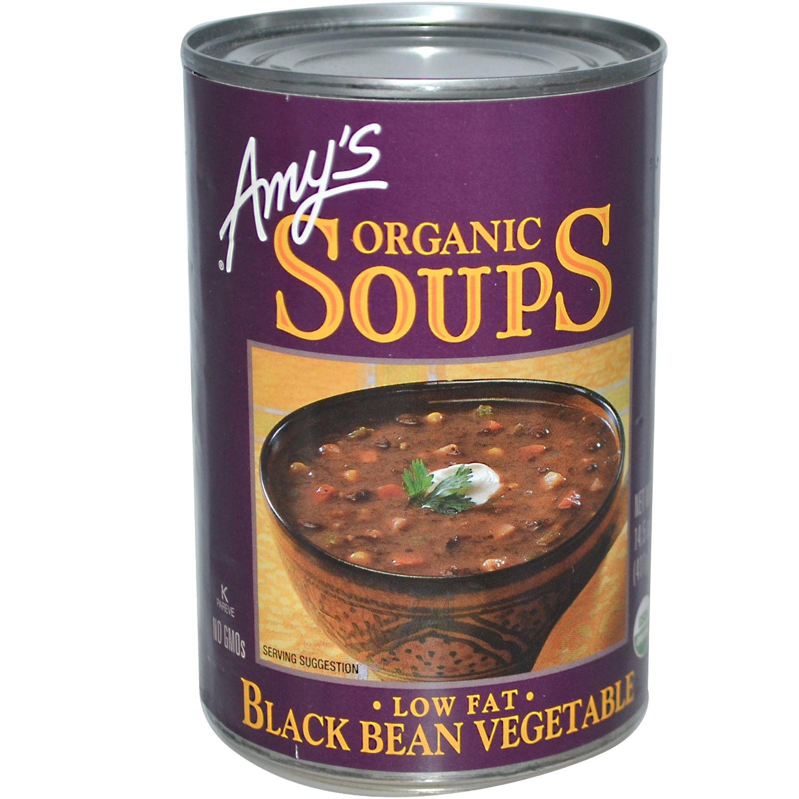Amy\'s Amy\'s Organic Black Bean Vegetable Soup, 14.5 Ounce