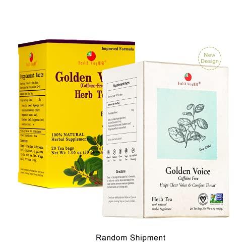 Health King Health King Golden Voice Herb Tea, 20 Count