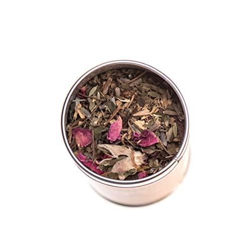 PAAVANI PAAVANI Ayurveda Bliss Blend Tea - Organic Herbal Tea/Loose Leaf/Ayurveda Tea/Herb Tea/Caffeine Free Tea