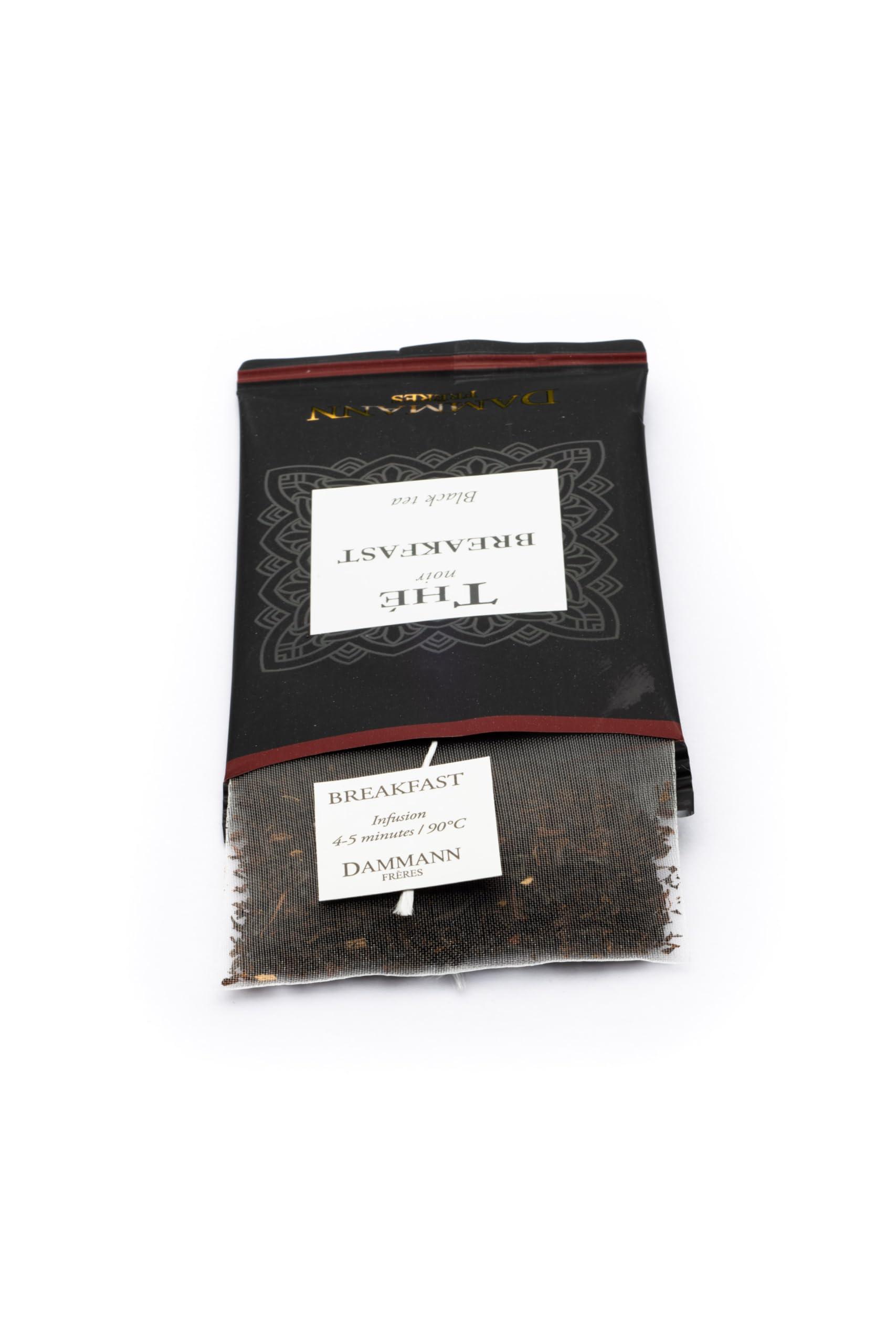 Dammann Freres Dammann Freres Loose Leaf, Breakfast Blend Premium Gourmet French Black Tea, 24 Count (Single Pack)