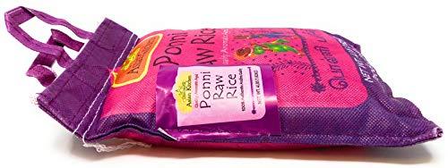 AUTHENTIC TASTES OF INDIA ASIAN KITCHEN Asian Kitchen Ponni Raw Rice 4-Pound Bag, 4lbs (1.81kg) Short Grain Rice ~ All Natural | Gluten Friendly | Vegan | Indian Origin | Export Quality