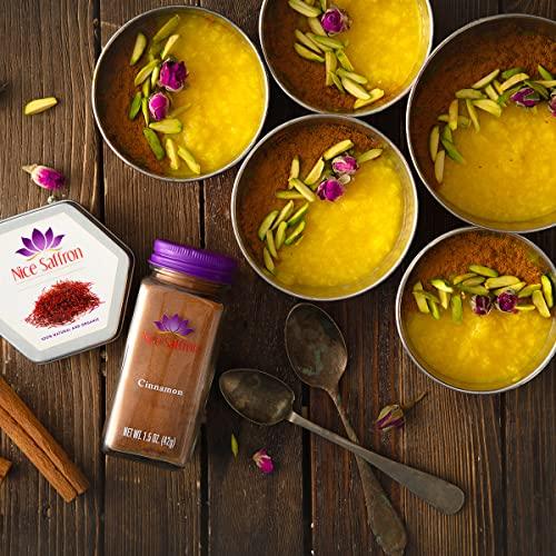Nice Saffron Nice Saffron Premium Saffron Powder Deep Red (15 Grams | 0.52 oz)