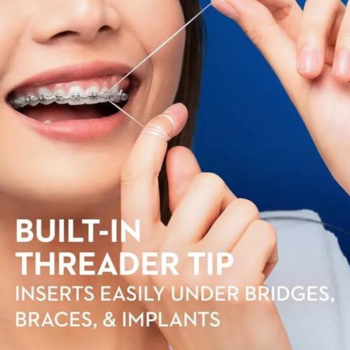 GLIDE Oral-B Threader Floss, 30-Count: 6 envelopes of 5 threaders (Value Pack of 2)