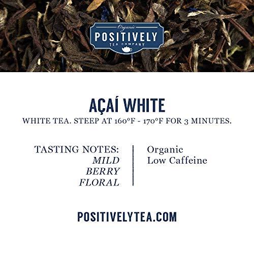 Organic Positively Tea Company Organic Positively Tea Company, White Tea Sampler, Loose Leaf, 4 Ounce, 3 Pack