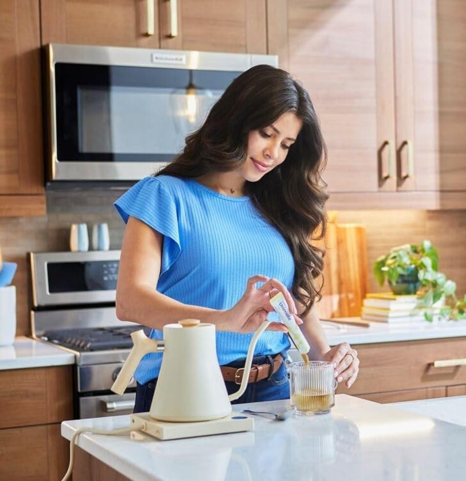 Unicity UNICITY Unimate Natural LemonUltra Concentrated Yerba Mate Drink Mix (30 Packets) - Alternative to Coffee and Energy Drinks (30-Day Supply)