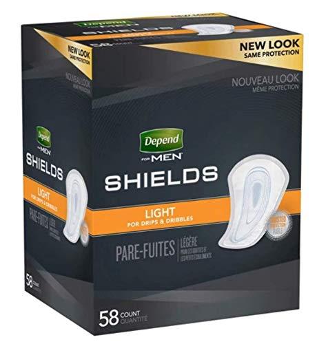 Dependsmen DependsMen Incontinence Shields/Pads Light Absorbency - 1 Box