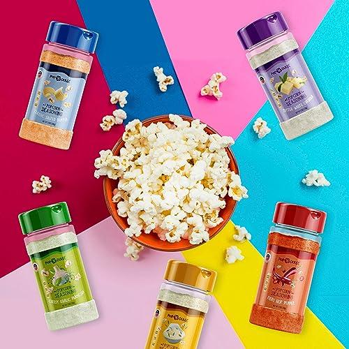 Pop n\' Dulge Popcorn Seasoning Dreamy Creamy Chives Gourmet Popcorn Flavoring Variety Pack, 2.5 Ounce (Pack of 2) Movie Night Supplies
