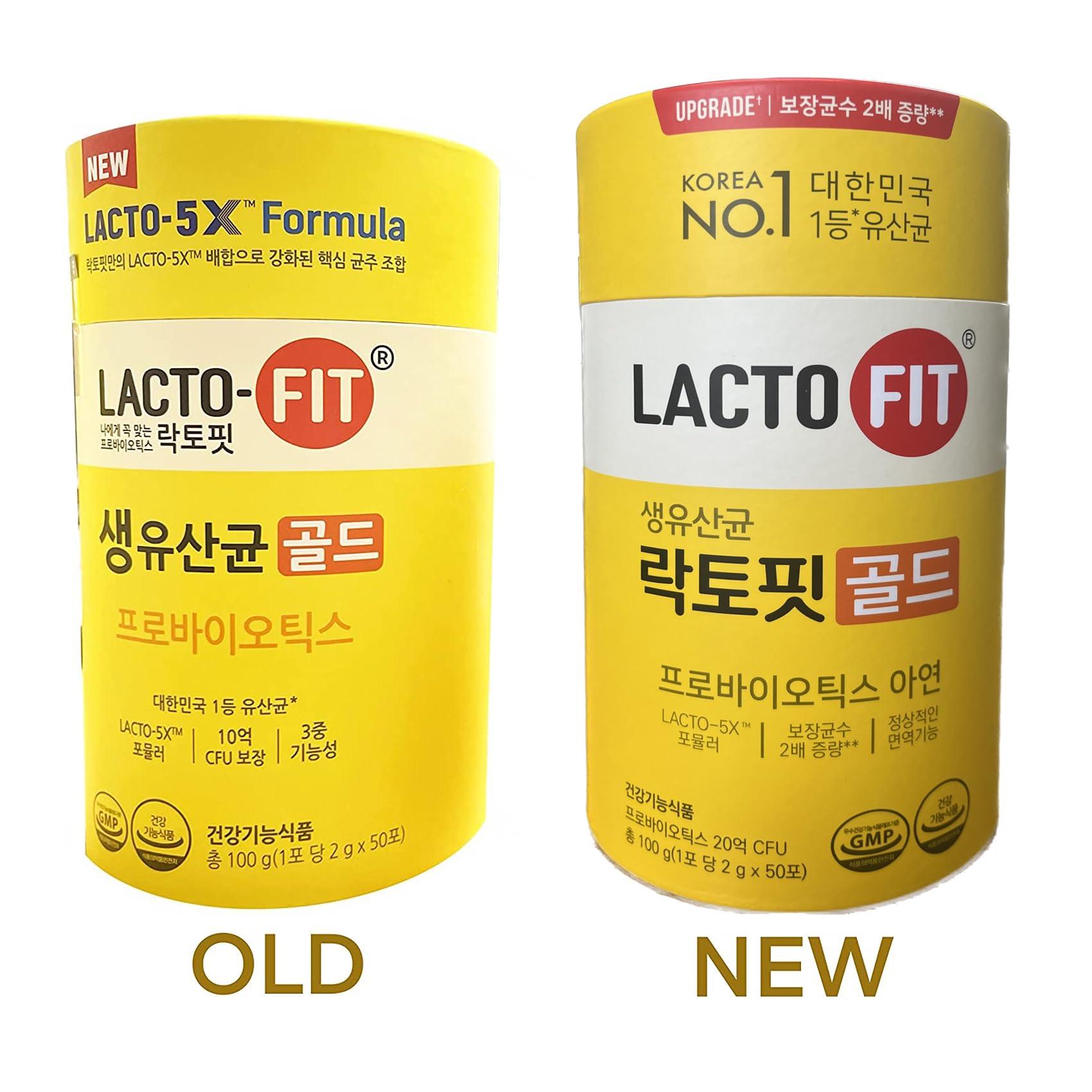 LACTO-FIT [Chong Kun Dang] Lacto-Fit ProBiotics Gold (1 Pack),3.53 oz