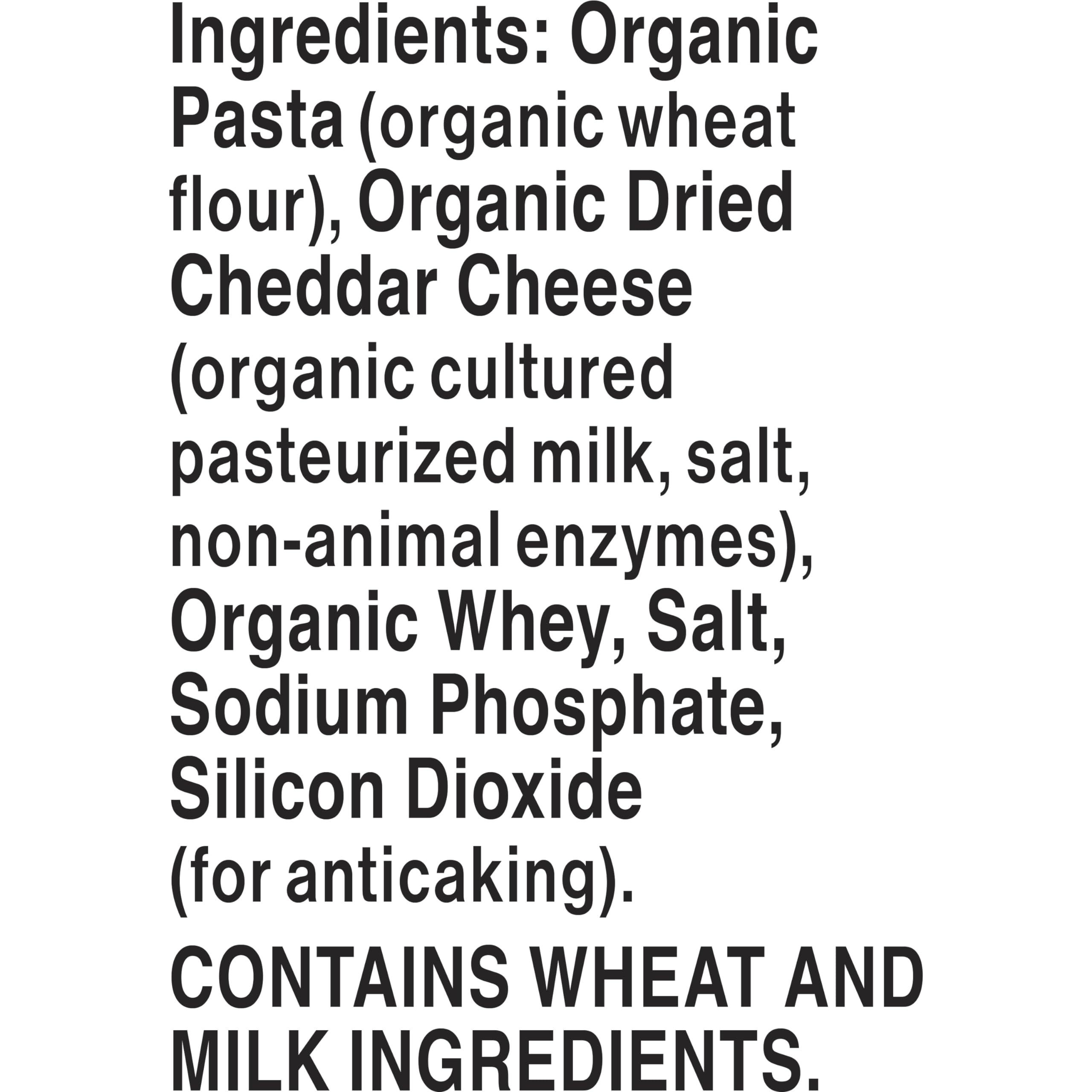 Annies Annie\'s Organic Macaroni and Cheese, Shells and White Cheddar, Grassfed, 6 oz