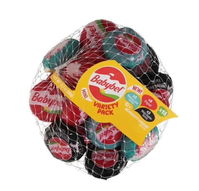 Generic Generic Mini Babybel Snack Semisoft Cheese Variety Pack 18 CT