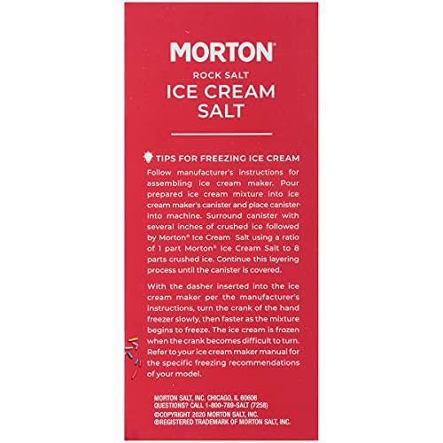 Morton Morton Ice Cream/Rock Salt, 4-Pound (Pack of 8)