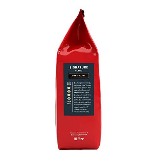 Community Coffee Community Coffee Signature Blend 32 Ounce, Dark Roast Ground Coffee, 32 Ounce Bag (Pack of 2)